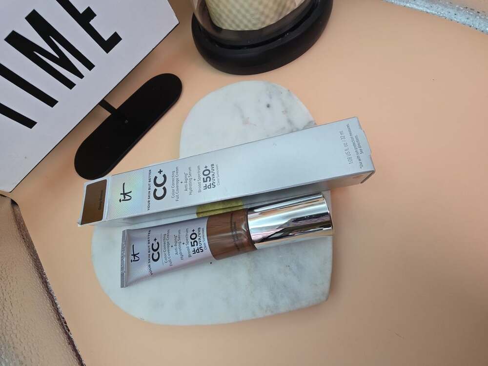 IT Cosmetics CC+ Cream Deep Bronze Size 1.08 fl oz